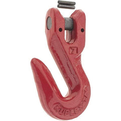 Value Collection - 9/32" Chain Diam, 100 Chain Grade Clevis Hook - 4,300 Lb Capacity, 11/16" ID, 13/32" Pin Diam, 3/8" Hook Throat, 2-1/8" OAL - Industrial Tool & Supply