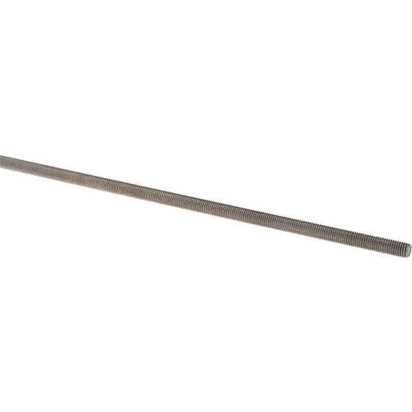Value Collection - Stainless Steel Threaded Rod - Uncoated - Industrial Tool & Supply