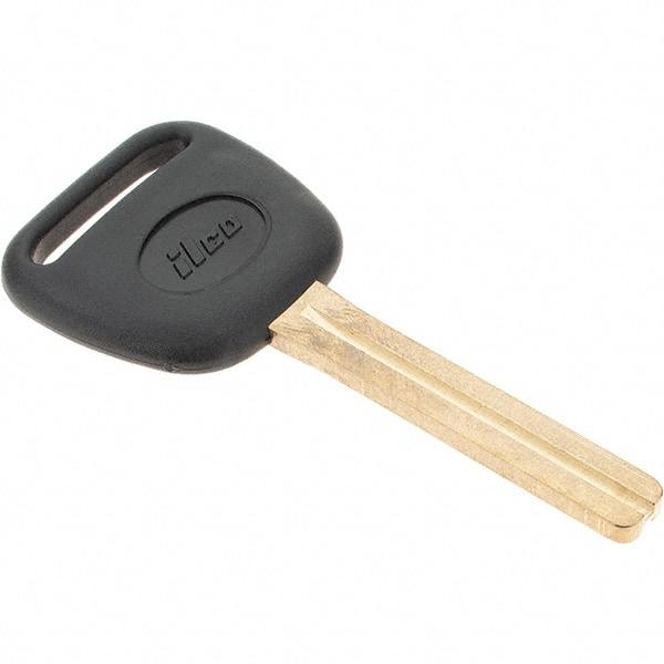 Value Collection - Ilco Key Blank - Nickel/Plastic - Industrial Tool & Supply