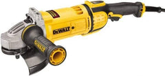 DeWALT - 7" Wheel Diam, 8,500 RPM, Corded Angle & Disc Grinder - 5/8-11 Spindle, 115 Volts, 15 Amps, Rear Exhaust - Industrial Tool & Supply