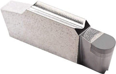 Seco - LCGN, 0.1575" Cutting Width, LF, CBN010 Grade, Single End Multi-Directional Turning Insert - Uncoated, Full Radius - Industrial Tool & Supply