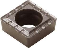 Seco - SCGX120408 P1 Grade DP2000 Carbide Indexable Drill Insert - TiCN/Al2O3 Finish, Square, 1/2" Inscribed Circle - Industrial Tool & Supply