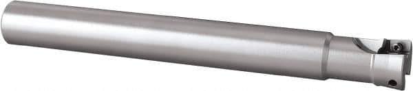 Seco - 200mm Cut Diam, 6mm Max Depth of Cut, 18mm Shank Diam,Indexable Plunge End Mill - Straight Shank, Multiple Insert Styles, R217.79 Toolholder Style, Through Coolant, Series Turbo 10 - Industrial Tool & Supply