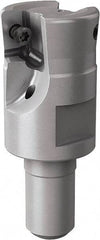 Seco - 20mm Cut Diam, 6mm Max Depth of Cut, Indexable Plunge End Mill - M10 Modular Connection, Multiple Insert Styles, R217.79 Toolholder Style, Through Coolant, Series Turbo 10 - Industrial Tool & Supply