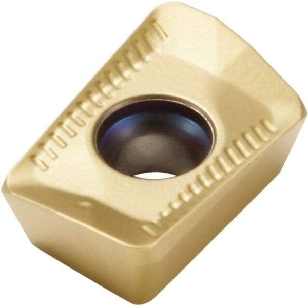 Seco - XOMX10T320 ME07 Grade MP3000 Carbide Milling Insert - TiAlN Finish, 0.1508" Thick, 2mm Corner Radius - Industrial Tool & Supply