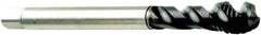 Sandvik Coromant - 3/8-16 UNC 3 Flute 2B Modified Bottoming Spiral Flute Tap - Powdered Metal, SmoothTop Finish, 100mm OAL, Right Hand Flute, Right Hand Thread, Series CoroTap 300 - Industrial Tool & Supply