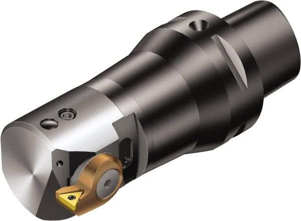 Sandvik Coromant - Right Hand Cut, 28mm Min Bore Diam, Steel Modular Boring Cutting Unit Head - 3.2677" Max Bore Depth, Through Coolant, Compatible with TCMT 1.2(1.2)0825..TC-Cx (2) - Industrial Tool & Supply
