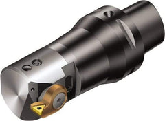 Sandvik Coromant - Right Hand Cut, 28mm Min Bore Diam, Steel Modular Boring Cutting Unit Head - 3.2677" Max Bore Depth, Through Coolant, Compatible with TCMT 1.2(1.2)0825..TC-Cx (2) - Industrial Tool & Supply
