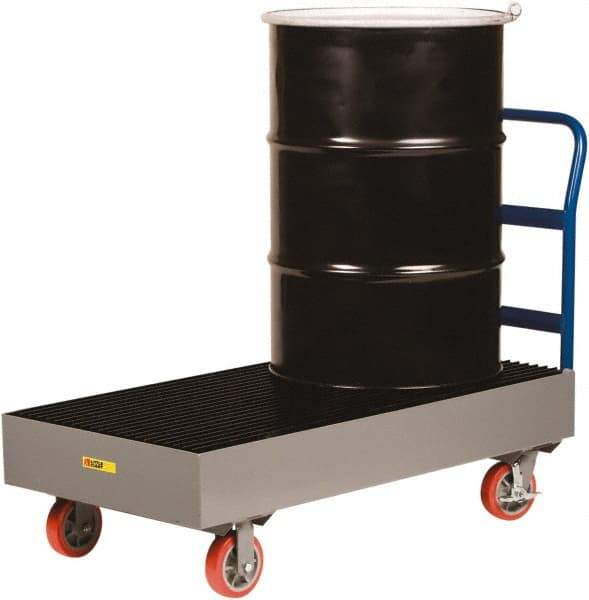 Little Giant - Mobile Spill Containment Type: Spill Control Cart Number of Drums: 2 - Industrial Tool & Supply
