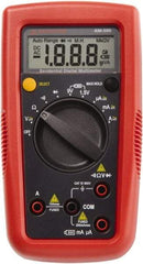 Amprobe - 4018624, CAT III, 600 VAC/VDC, Digital Auto Ranging Manual Ranging Multimeter - 20 mOhm, Measures Voltage, Current, Resistance - Industrial Tool & Supply