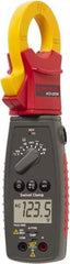 Amprobe - 3804941, CAT III, Digital True RMS Clamp Meter with 1.1811" Clamp On Jaws - 600 VAC/VDC, 400 AC Amps, Measures Voltage, Capacitance, Current, Resistance, Temperature - Industrial Tool & Supply