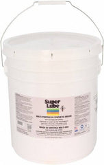 Synco Chemical - 30 Lb Pail Synthetic General Purpose Grease - Translucent White, Food Grade, 450°F Max Temp, NLGIG 2, - Industrial Tool & Supply