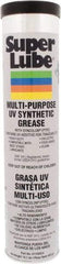 Synco Chemical - 14.1 oz Cartridge Synthetic Grease Cartridge - Translucent White, Food Grade, 450°F Max Temp, NLGIG 2, - Industrial Tool & Supply