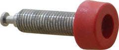 Pomona - Red Electrical Test Equipment Jack - Use with 0.63" Panels - Industrial Tool & Supply