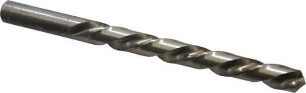 Chicago-Latrobe - 25/64" 118° High Speed Steel Jobber Drill - Bright Finish, Left Hand Cut, Spiral Flute, Straight Shank, 5-1/8" OAL, Standard Point - Industrial Tool & Supply
