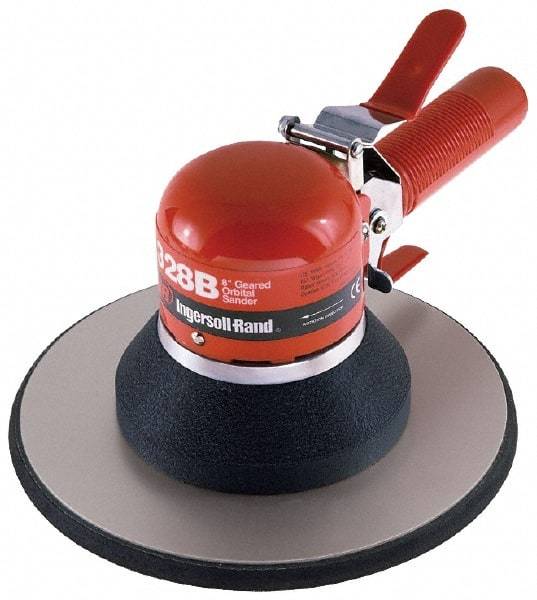 Ingersoll-Rand - 825 OPM, 16 CFM Air Consumption, Palm Air Orbital Sander - Round Pad, 1/4 NPT Inlet - Industrial Tool & Supply