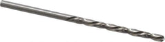 Chicago-Latrobe - #31 118° High Speed Steel Jobber Drill - Bright Finish, Left Hand Cut, Spiral Flute, Straight Shank, 2-3/4" OAL, Standard Point - Industrial Tool & Supply