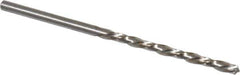 Chicago-Latrobe - #34 118° High Speed Steel Jobber Drill - Bright Finish, Left Hand Cut, Spiral Flute, Straight Shank, 2-5/8" OAL, Standard Point - Industrial Tool & Supply