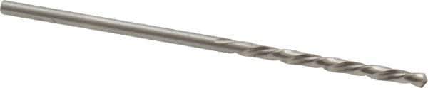 Chicago-Latrobe - #50 118° High Speed Steel Jobber Drill - Bright Finish, Left Hand Cut, Spiral Flute, Straight Shank, 2" OAL, Standard Point - Industrial Tool & Supply