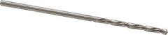 Chicago-Latrobe - #50 118° High Speed Steel Jobber Drill - Bright Finish, Left Hand Cut, Spiral Flute, Straight Shank, 2" OAL, Standard Point - Industrial Tool & Supply