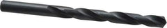 Chicago-Latrobe - 23/64" 135° High Speed Steel Jobber Drill - Oxide Finish, Right Hand Cut, Spiral Flute, Straight Shank, 4-7/8" OAL, Split Point - Industrial Tool & Supply