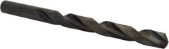 Chicago-Latrobe - Letter W 135° High Speed Steel Jobber Drill - Oxide Finish, Right Hand Cut, Spiral Flute, Straight Shank, 5-1/8" OAL, Split Point - Industrial Tool & Supply