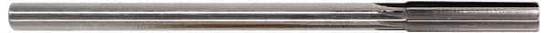 Alvord Polk - 1-3/16" Cobalt 10 Flute Chucking Reamer - Straight Flute, 1" Straight Shank, 2-7/8" Flute Length, 11" OAL - Industrial Tool & Supply