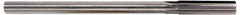 Alvord Polk - 1-1/8" Cobalt 10 Flute Chucking Reamer - Straight Flute, 7/8" Straight Shank, 2-7/8" Flute Length, 11" OAL - Industrial Tool & Supply