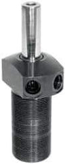 De-Sta-Co - 1,100 Lb Clamping Force, Right Hand Swing, 0.89" Total Stroke, Single-Acting Hydraulic Swing Clamp - SAE #4 Port, 3.58" Body Length x 1.87" Body Width, 0.25 Cu In (Clamp), 5,000 Max psi - Industrial Tool & Supply