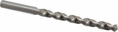 Chicago-Latrobe - 19/64" 118° High Speed Steel Jobber Drill - Bright Finish, Right Hand Cut, Spiral Flute, Straight Shank, 4-3/8" OAL, Standard Point - Industrial Tool & Supply