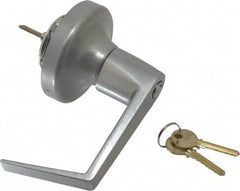Yale - Lever Lockset - Aluminum Painted Finish - Industrial Tool & Supply