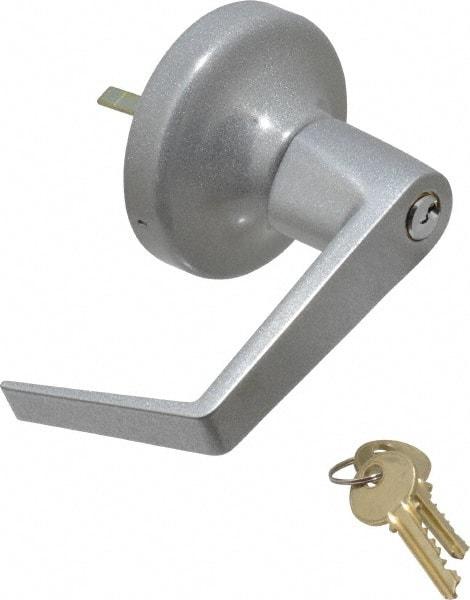 Yale - Lever Lockset - Satin Chrome Finish - Industrial Tool & Supply