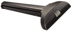 Yale - 30 to 36" Wide Door Range, Satin Chrome Finish Fire Rated Rim Exit Push Bar - Fits 30 to 36" Door, 2-1/2 Projection - Industrial Tool & Supply