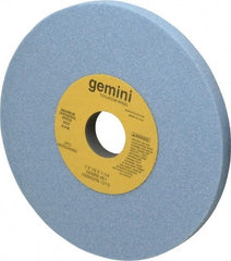 Norton - 7" Diam x 1-1/4" Hole x 1/2" Thick, I Hardness, 46 Grit Surface Grinding Wheel - Aluminum Oxide, Type 1, Coarse Grade, 3,600 Max RPM, No Recess - Industrial Tool & Supply