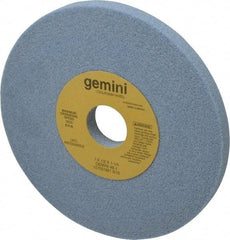 Norton - 7" Diam x 1-1/4" Hole x 1/2" Thick, J Hardness, 46 Grit Surface Grinding Wheel - Aluminum Oxide, Type 1, Coarse Grade, 3,600 Max RPM, No Recess - Industrial Tool & Supply
