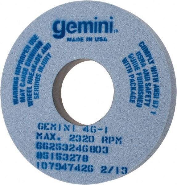 Norton - 14" Diam x 5" Hole x 1-1/2" Thick, I Hardness, 46 Grit Surface Grinding Wheel - Aluminum Oxide, Type 1, Coarse Grade, 2,320 Max RPM, No Recess - Industrial Tool & Supply