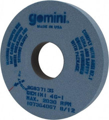 Norton - 16" Diam x 5" Hole x 2" Thick, I Hardness, 46 Grit Surface Grinding Wheel - Aluminum Oxide, Type 1, Coarse Grade, 2,030 Max RPM, No Recess - Industrial Tool & Supply