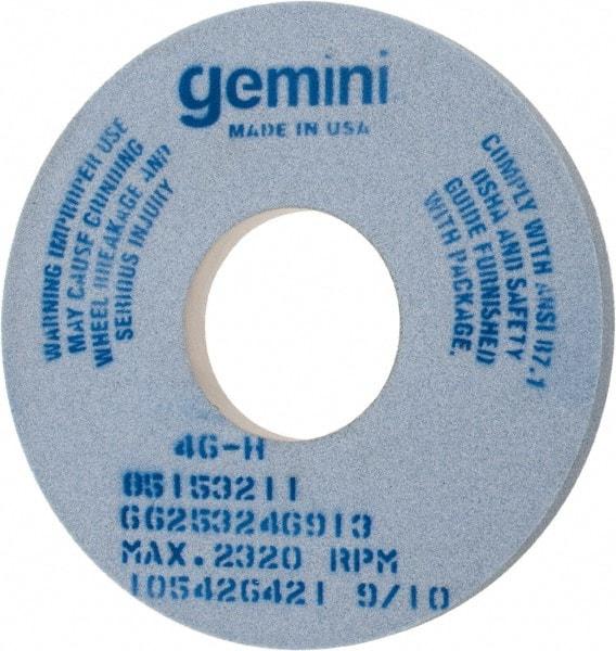 Norton - 14" Diam x 5" Hole x 1" Thick, H Hardness, 46 Grit Surface Grinding Wheel - Aluminum Oxide, Type 1, Coarse Grade, 2,320 Max RPM, No Recess - Industrial Tool & Supply