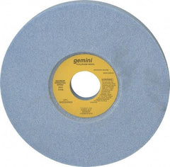Norton - 7" Diam x 1-1/4" Hole x 3/4" Thick, K Hardness, 46 Grit Surface Grinding Wheel - Aluminum Oxide, Type 5, Coarse Grade, 3,600 Max RPM, One-Side Recess - Industrial Tool & Supply