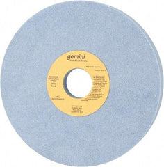 Norton - 7" Diam x 1-1/4" Hole x 1" Thick, J Hardness, 60 Grit Surface Grinding Wheel - Aluminum Oxide, Type 5, Medium Grade, 3,600 Max RPM, One-Side Recess - Industrial Tool & Supply