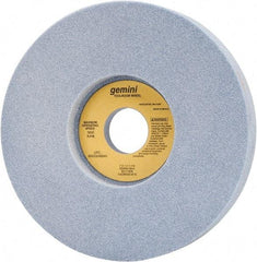 Norton - 7" Diam x 1-1/4" Hole x 1" Thick, K Hardness, 60 Grit Surface Grinding Wheel - Aluminum Oxide, Type 5, Medium Grade, 3,600 Max RPM, One-Side Recess - Industrial Tool & Supply