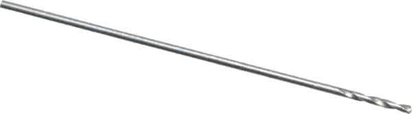Chicago-Latrobe - #79 118° High Speed Steel Jobber Drill - Bright Finish, Right Hand Cut, Spiral Flute, Straight Shank, 3/4" OAL, Standard Point - Industrial Tool & Supply