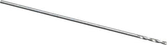 Chicago-Latrobe - #79 118° High Speed Steel Jobber Drill - Bright Finish, Right Hand Cut, Spiral Flute, Straight Shank, 3/4" OAL, Standard Point - Industrial Tool & Supply