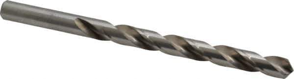 Chicago-Latrobe - Letter Q 118° High Speed Steel Jobber Drill - Bright Finish, Right Hand Cut, Spiral Flute, Straight Shank, 4-3/4" OAL, Standard Point - Industrial Tool & Supply