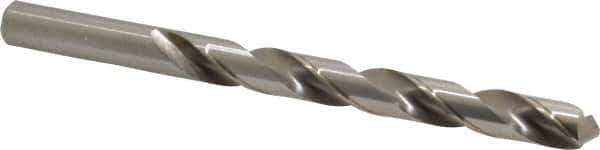 Chicago-Latrobe - Letter X 118° High Speed Steel Jobber Drill - Bright Finish, Right Hand Cut, Spiral Flute, Straight Shank, 5-1/8" OAL, Standard Point - Industrial Tool & Supply