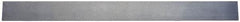 Made in USA - 18 Inch Long x 5 Inch Wide x 3/8 Inch Thick, Tool Steel, AISI D2 Air Hardening Flat Stock - Tolerances: +.125 to .250 Inch Long, +.000 to .005 Inch Wide, +/-.001 Inch Thick, +/-.001 Inch Square - Industrial Tool & Supply