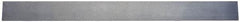 Made in USA - 18 Inch Long x 1 Inch Wide x 1/2 Inch Thick, Tool Steel, AISI D2 Air Hardening Flat Stock - Tolerances: +.125 to .250 Inch Long, +.000 to .005 Inch Wide, +/-.001 Inch Thick, +/-.001 Inch Square - Industrial Tool & Supply