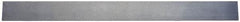 Made in USA - 36 Inch Long x 3 Inch Wide x 1/16 Inch Thick, Tool Steel, AISI D2 Air Hardening Flat Stock - Tolerances: +.250 to .500 Inch Long, +.000 to .005 Inch Wide, +/-.001 Inch Thick, +/-.001 Inch Square - Industrial Tool & Supply