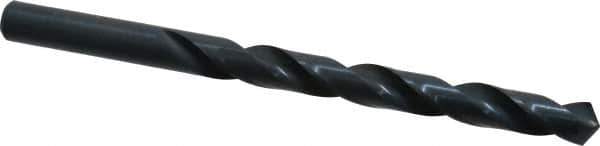 Chicago-Latrobe - 21/64" 118° High Speed Steel Jobber Drill - Oxide Finish, Right Hand Cut, Spiral Flute, Straight Shank, 4-5/8" OAL, Standard Point - Industrial Tool & Supply