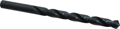 Chicago-Latrobe - 21/64" 118° High Speed Steel Jobber Drill - Oxide Finish, Right Hand Cut, Spiral Flute, Straight Shank, 4-5/8" OAL, Standard Point - Industrial Tool & Supply